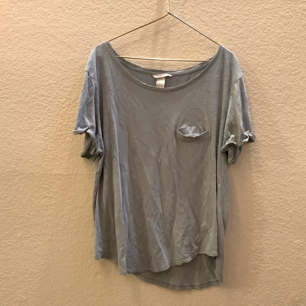 *FREE W/ PURCHASE* H&M Basic light blue tee